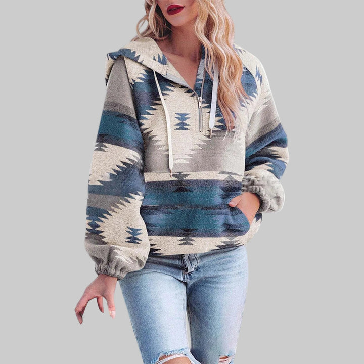 Drune | Hoodie mit einzigartigem Muster