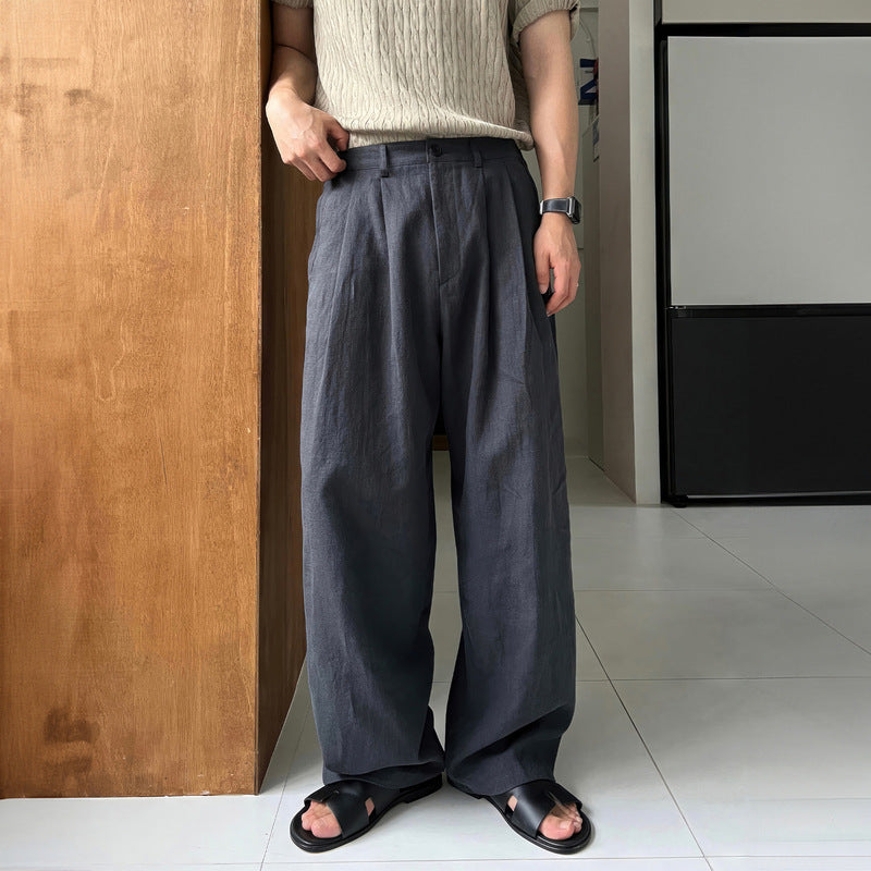 Herren Elegante und bequeme Leinenhose Drune