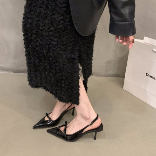 Damen Slingback-Pumps mit spitzem Design und elegantem Absatz Drune