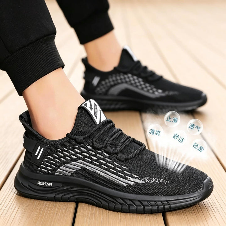 Herren Atmungsaktive Sneakers mit flexiblem Mesh-Design Drune