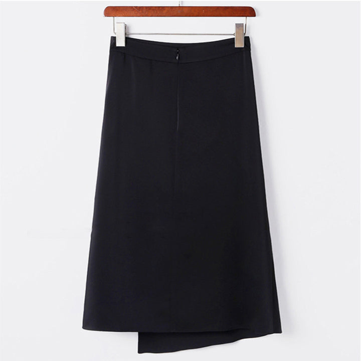 Damen Eleganter Wickelrock mit fließendem Design Drune