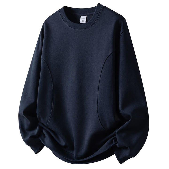 Damen Bequem Oversized Sweatshirt Drune