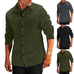 Herren Cord Jacke Drune