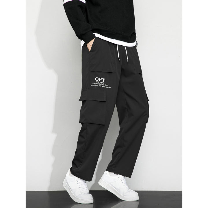 Herren Cargo-Hose mit praktischen Taschen und elastischem Bund Drune
