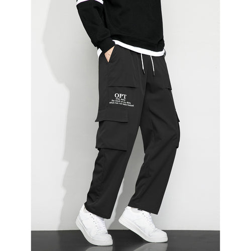 Herren Cargo-Hose mit praktischen Taschen und elastischem Bund Drune