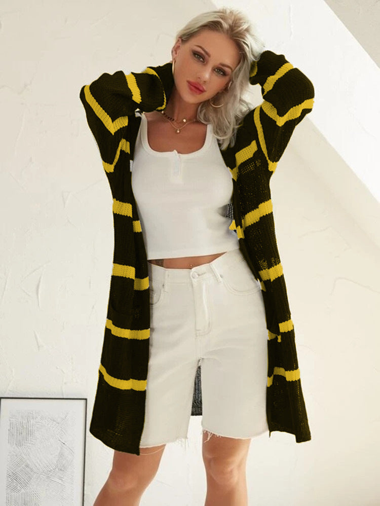 Damen lässiger Strickcardigan Drune
