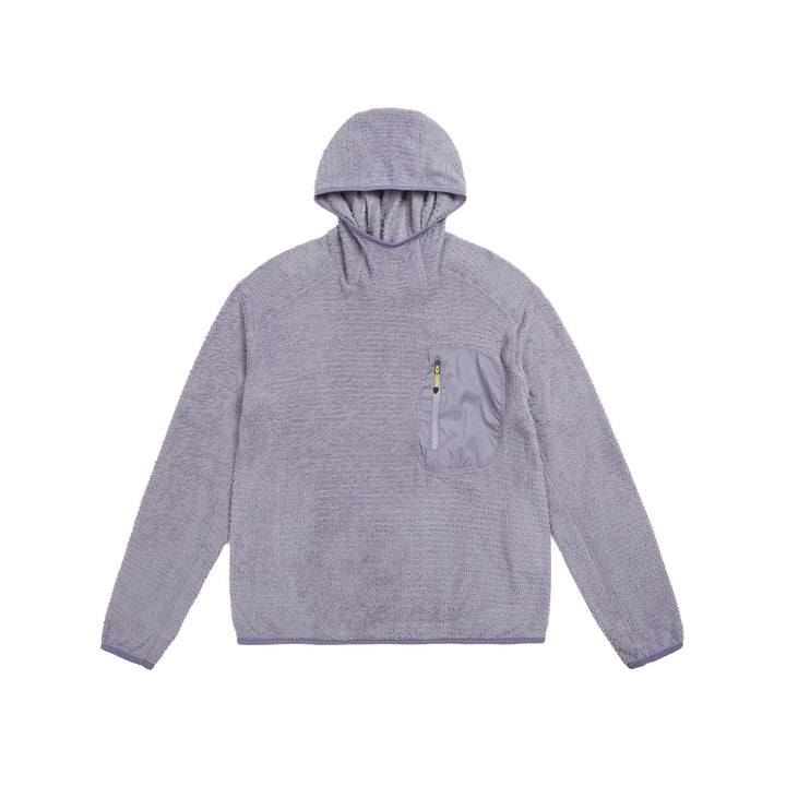 Unisex kuscheliger Kapuzen-Fleecepullover mit Brust-Reißverschlusstasche und elastischem Saum Drune