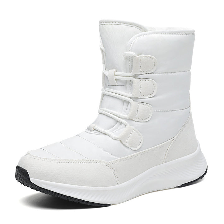 Damen Gefütterte Winterboots mit rutschfester Sohle und schnelltrocknender Oberflächenbeschichtung Drune
