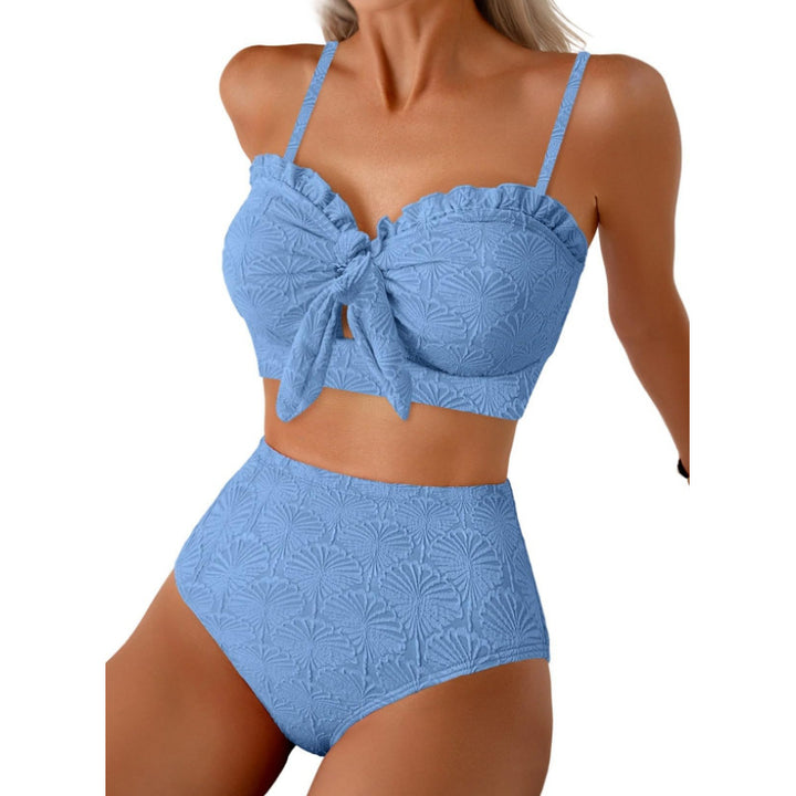 Damen Bikiniset mit hochgeschnittener Hose Drune