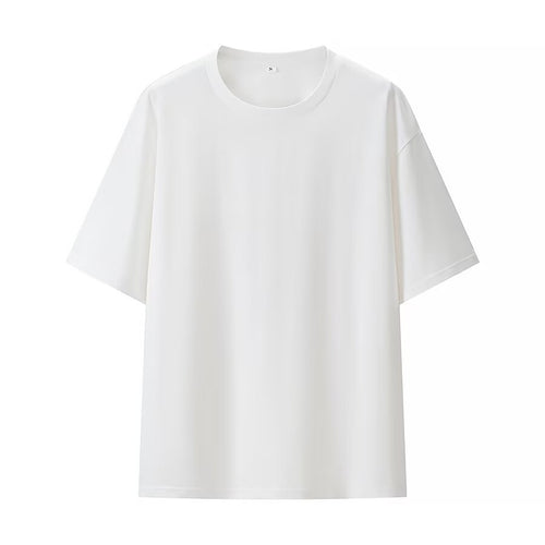 Unisex Oversize T-Shirt mit Rundhalsausschnitt und überschnittenen Schultern Drune
