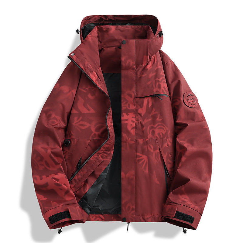 Herren Wasserabweisende Outdoorjacke Drune