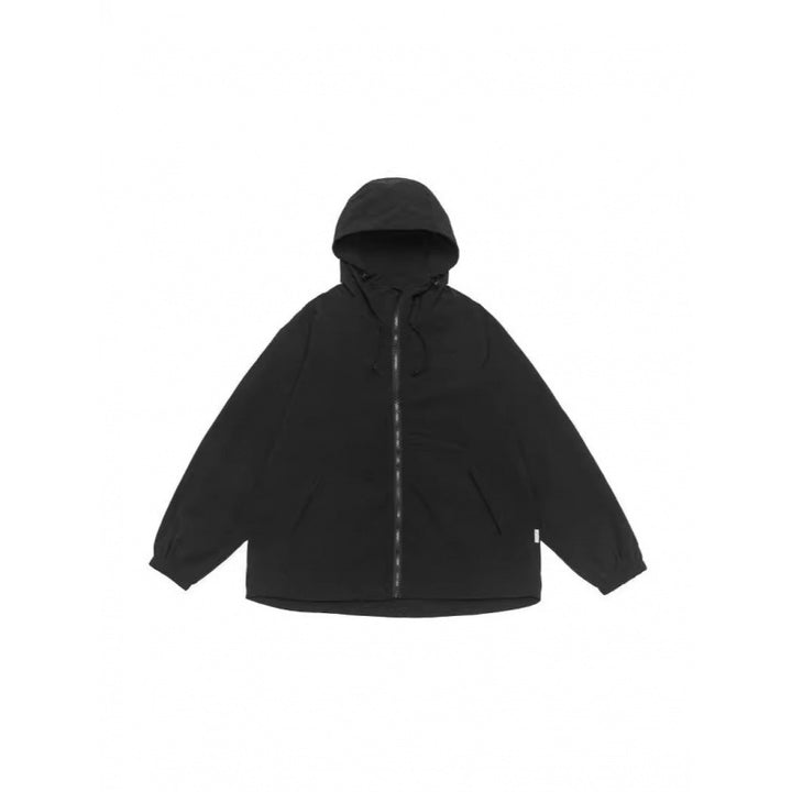 Unisex Weitgeschnittene Kapuzenjacke im Parka‑Style mit verlängertem Rückenteil und Tunnelzug Drune