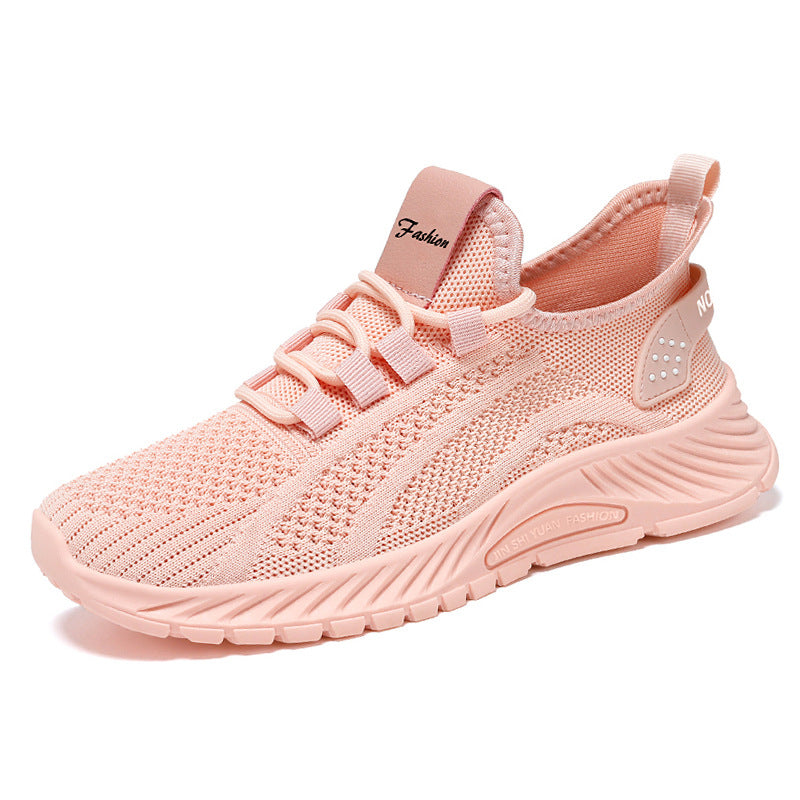 Damen nan atmungsaktive Strick-Sneaker mit gepolstertem Memory-Foam-Fußbett Drune