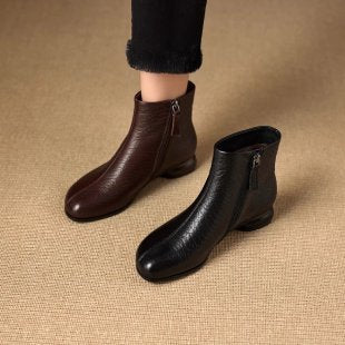 Damen Elegante Stiefeletten Drune