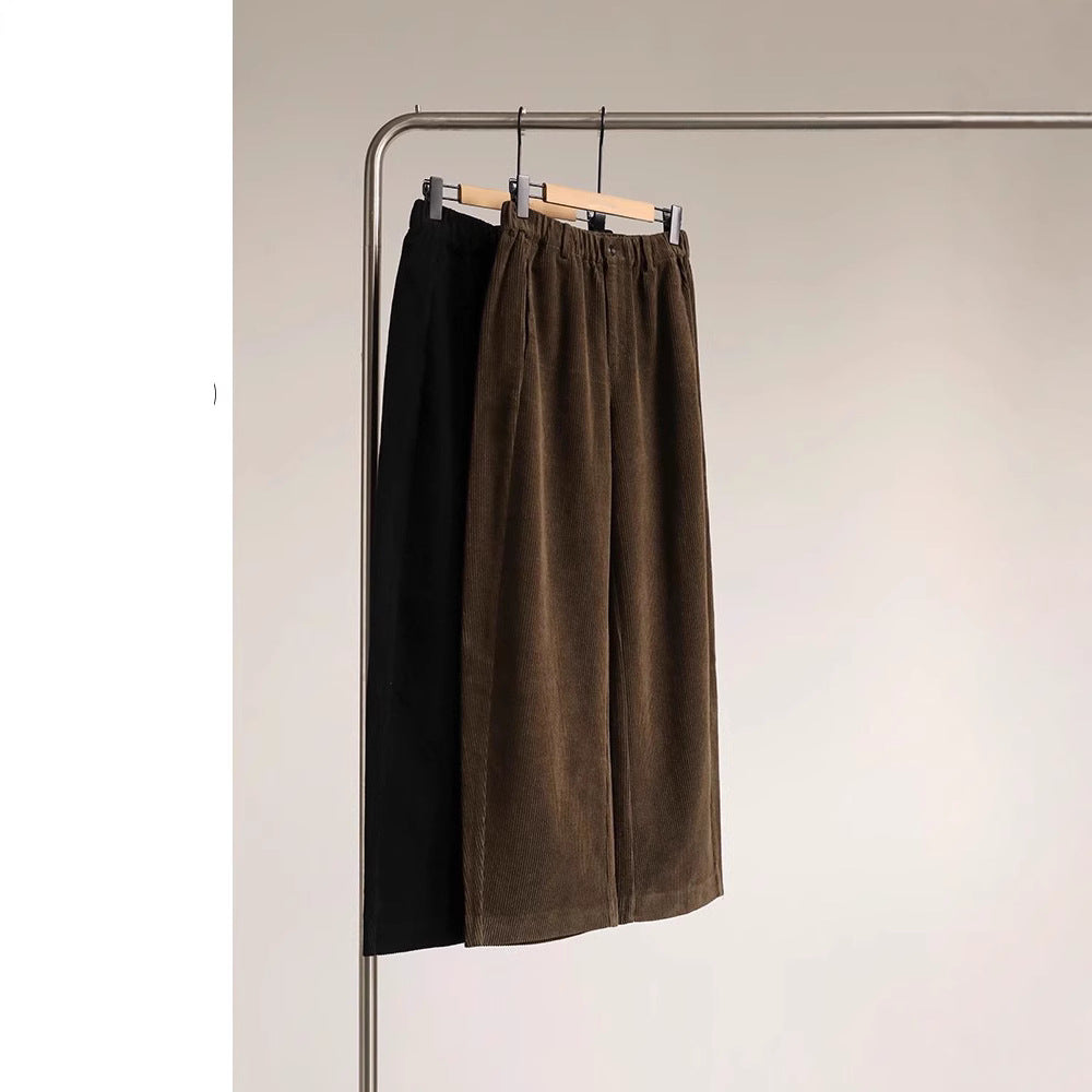 Damen Modische, weite Cordhose Drune