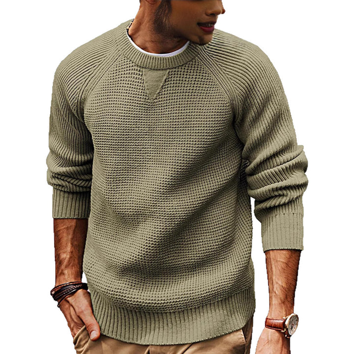 Herren strukturiertes Pullover mit lässigem Schnitt Drune