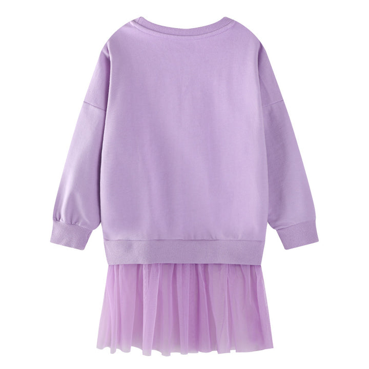 Mädchen Freizeitkleid mit bezauberndem Flügelmuster Drune