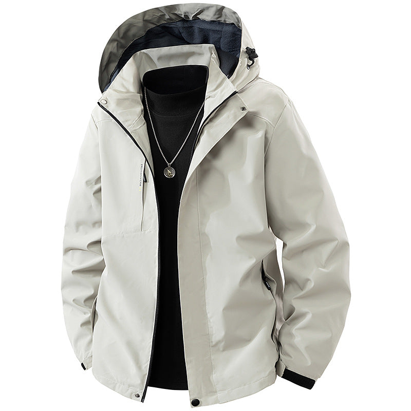 Herren Multifunktionale Wasserdichte Outdoor-Jacke