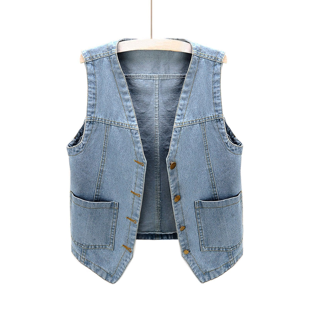 Damen Jeansweste Drune