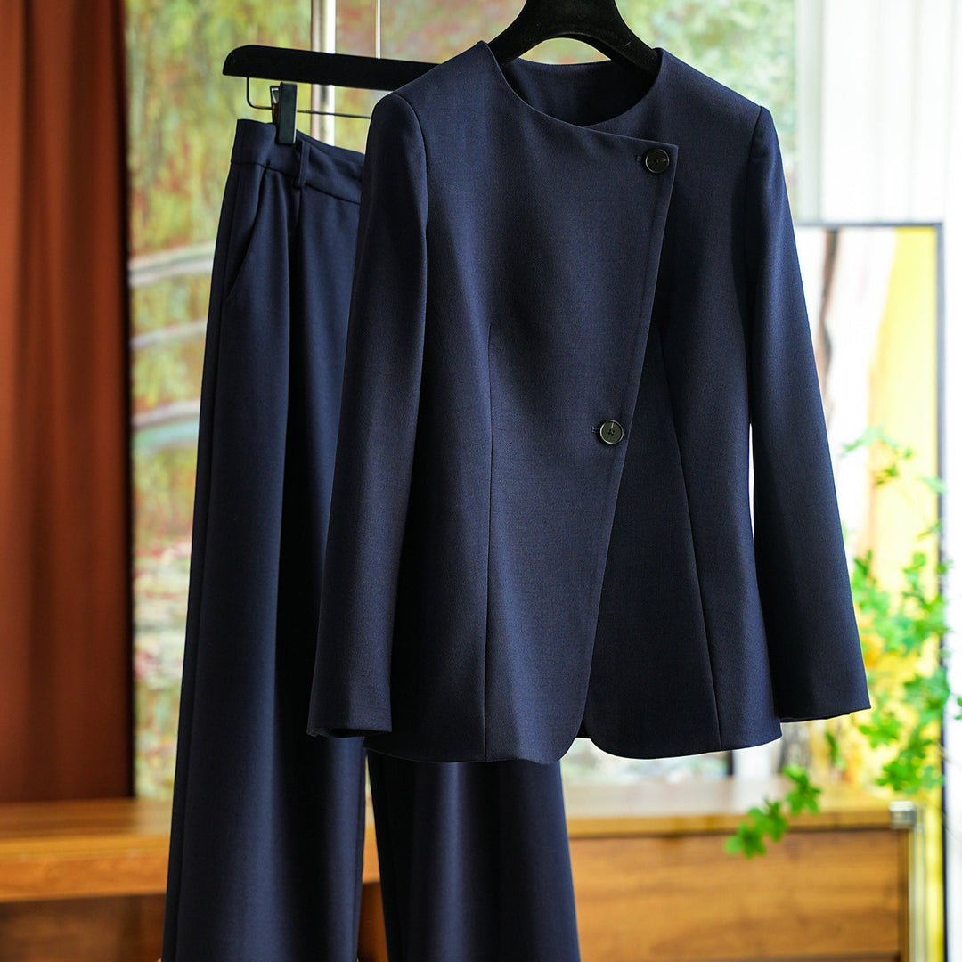 Damen Elegantes Business-Anzugset mit weitem Schnitt Drune