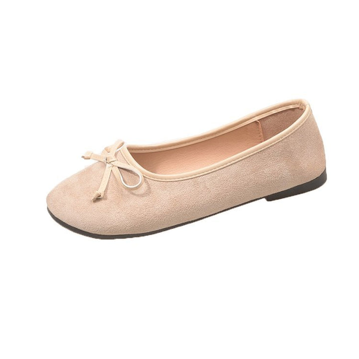 Damen Ballerinas mit schickem Schleifen-Akzent und weichem Obermaterial Drune