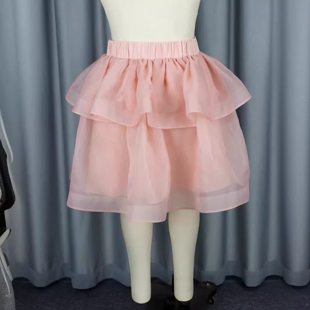 Damen Tüllrock mit voluminösem Schichten-Design Drune