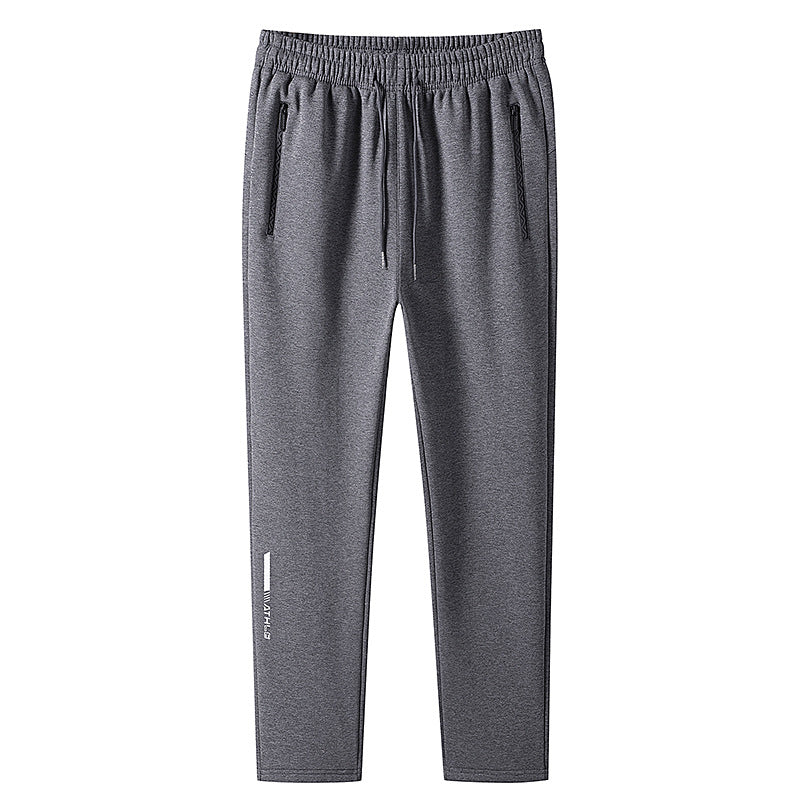 Herren Sport-Jogginghose mit elastischem Bund und Reißverschlusstaschen Drune