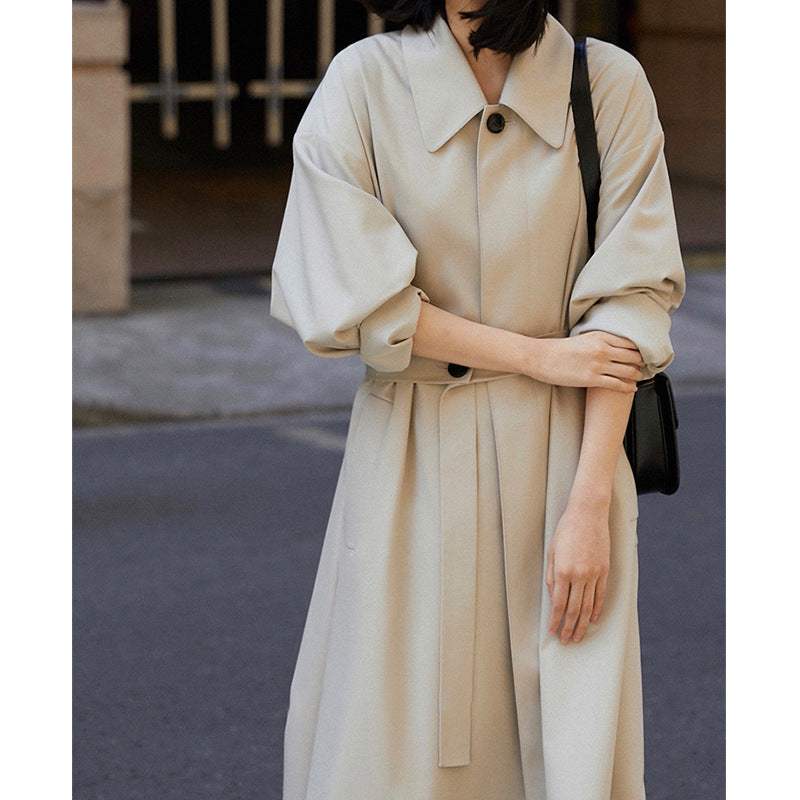 Damen Elegante und bequeme Trenchcoat Drune