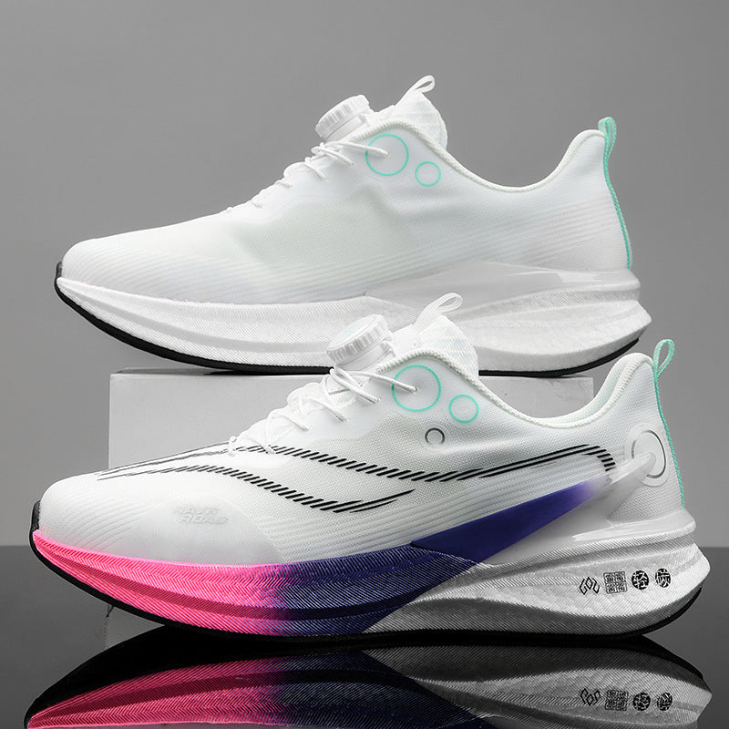 Unisex Performance-Laufschuhe mit Drehverschluss, mehrschichtiger Rebound-Zwischensohle und stabiler TPU-Fersenstütze Drune