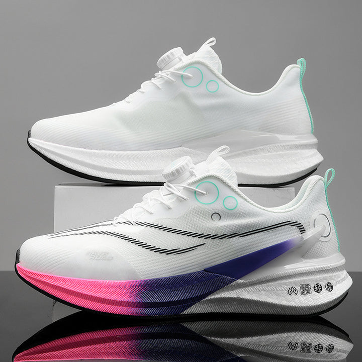 Unisex Performance-Laufschuhe mit Drehverschluss, mehrschichtiger Rebound-Zwischensohle und stabiler TPU-Fersenstütze Drune