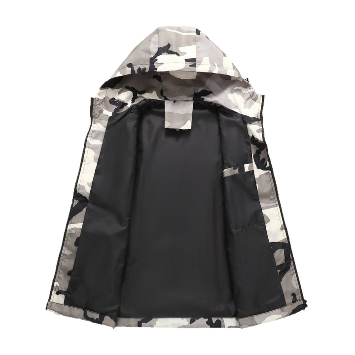Herren Leichte und atmungsaktive Camouflagejacke Drune