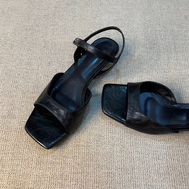 Damen modische Sling-Sandalen mit elegantem Riemen und komfortabler Sohle Drune