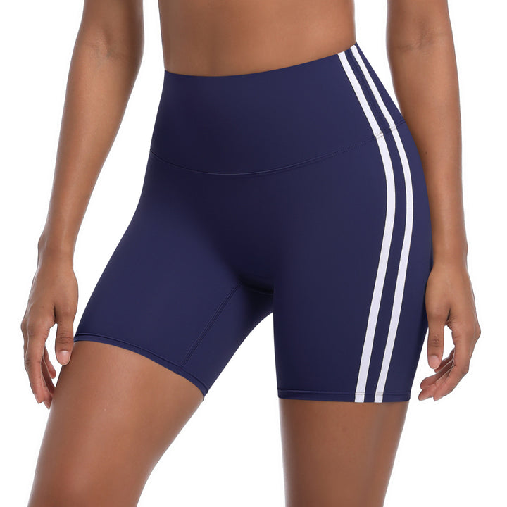 Damen Sportliche Shorts mit hohem Bund und strategischen Einsätzen für aktiven Komfort Drune