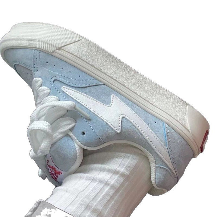 Damen Sportliche Sneaker mit hochwertiger Wildleder- und Mesh-Kombination Drune