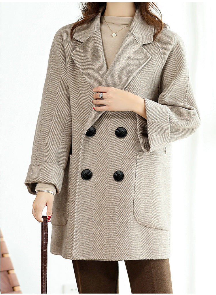 Damen Elegante Oversized-Blazerjacke Drune