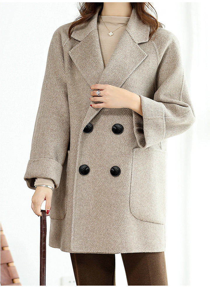 Damen Elegante Oversized-Blazerjacke Drune