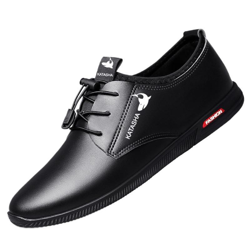 Herren Elegante und stilvolle Leder-Sneaker Drune