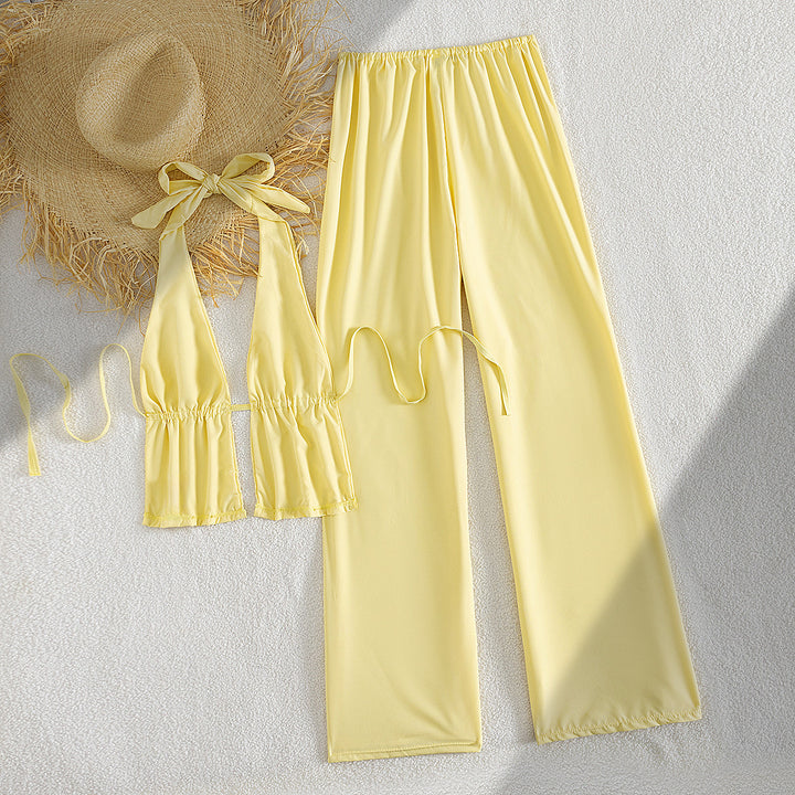 Damen Lässiges Strandoutfit Drune