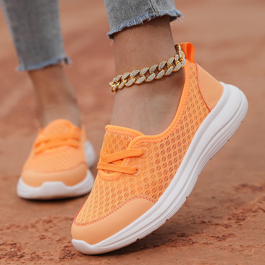 Damen nan atmungsaktiver Schlupfsneaker mit viskoelastischem Fußbett und rutschfester Sohle Drune