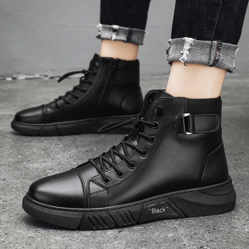Herren High-Top Fashion Kampfstiefel mit verbesserter Unterstützung Drune