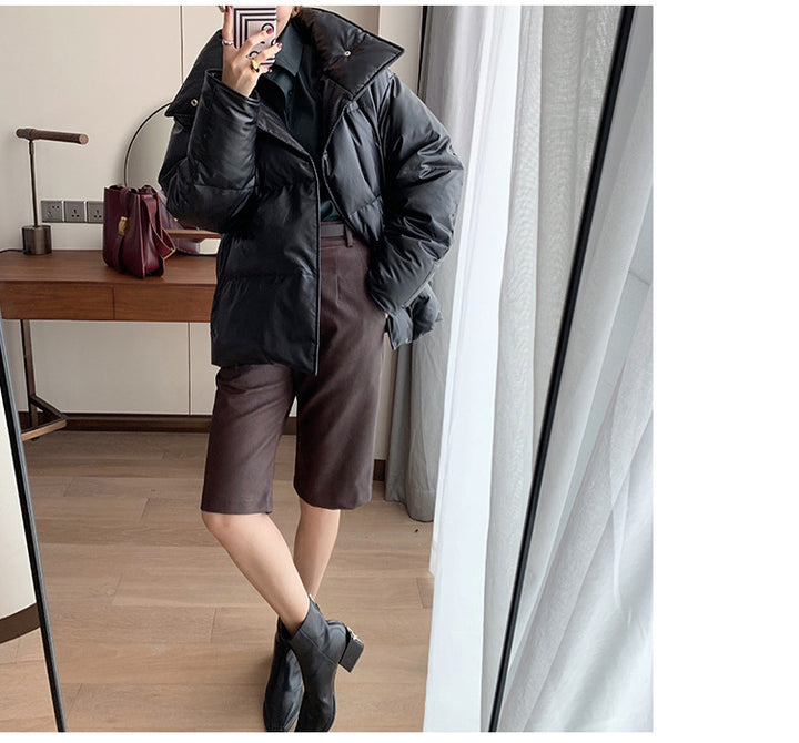 Damen Trendige Oversized Daunenjacke Drune