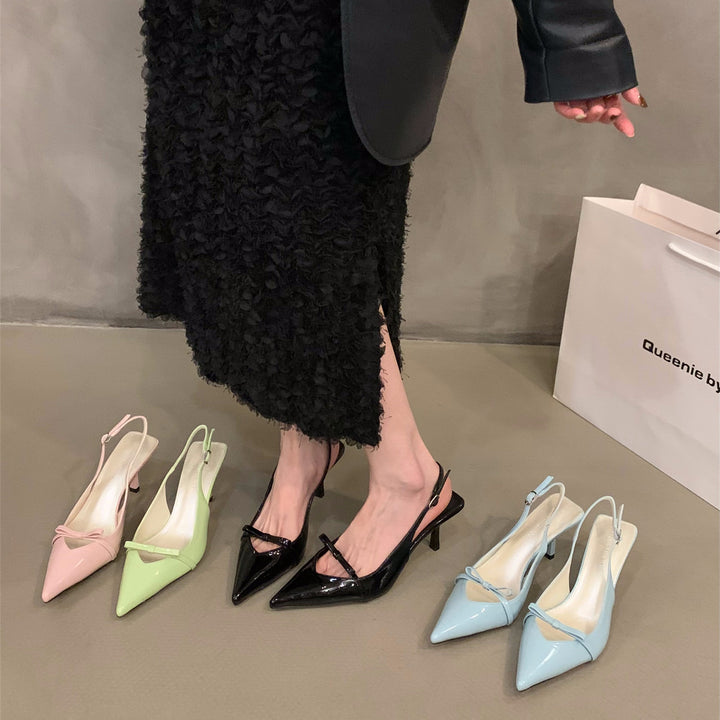 Damen Slingback Pumps mit elegantem Schnitt und feinem Riemchen Drune