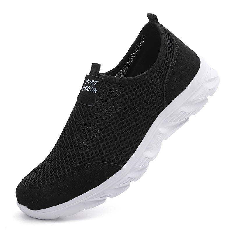Herren Atmungsaktive Slip-On Walking Sneakers Drune