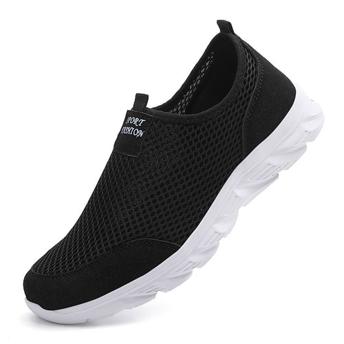 Herren Atmungsaktive Slip-On Walking Sneakers Drune