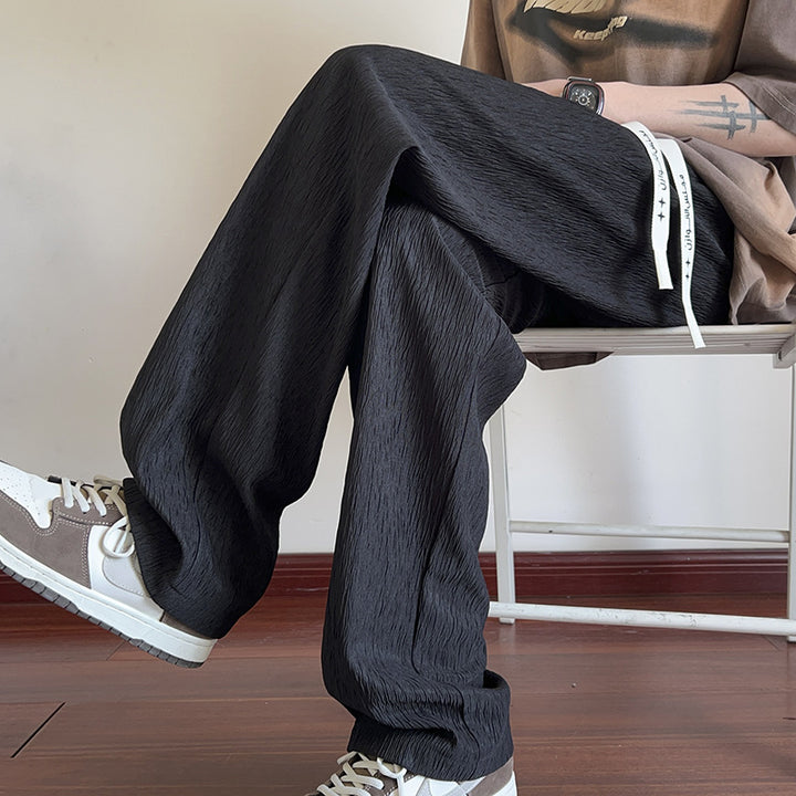 Herren Elegante und Luftige Palazzo-Hose
