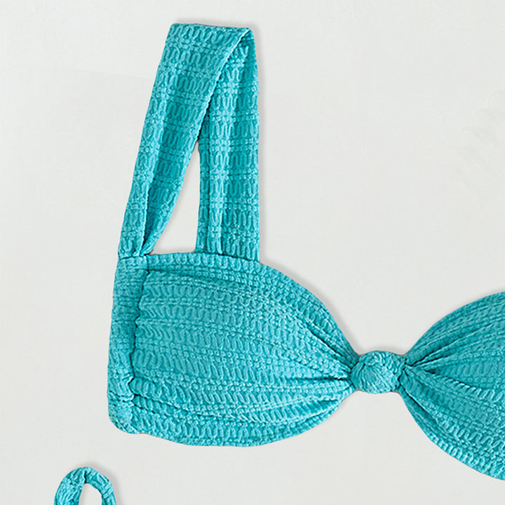 Damen Hochwertiger Bikini mit verspielten Schleifen Drune