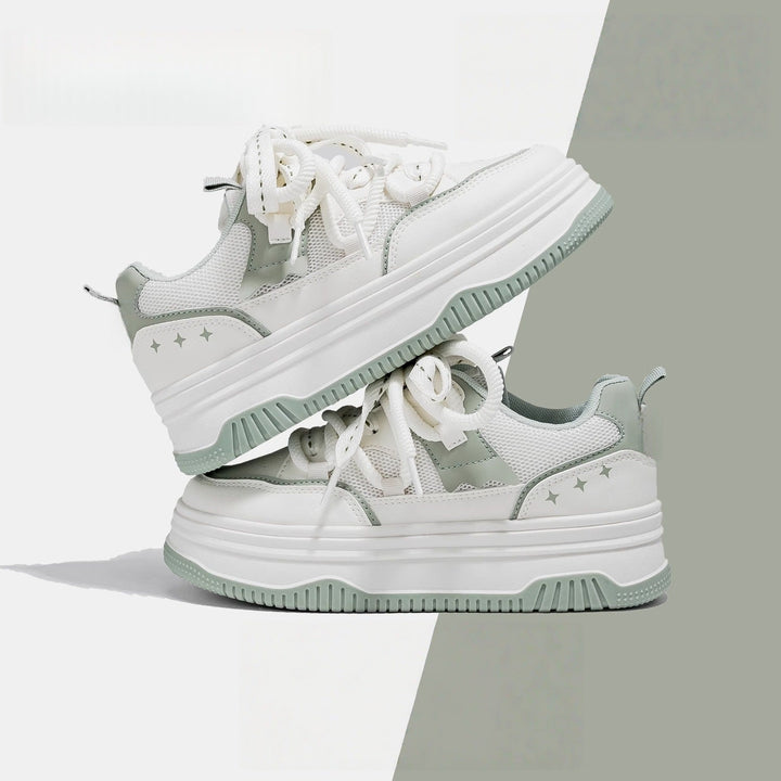 Damen Trendige Sneaker mit hohem Komfort und atmungsaktivem Obermaterial Drune