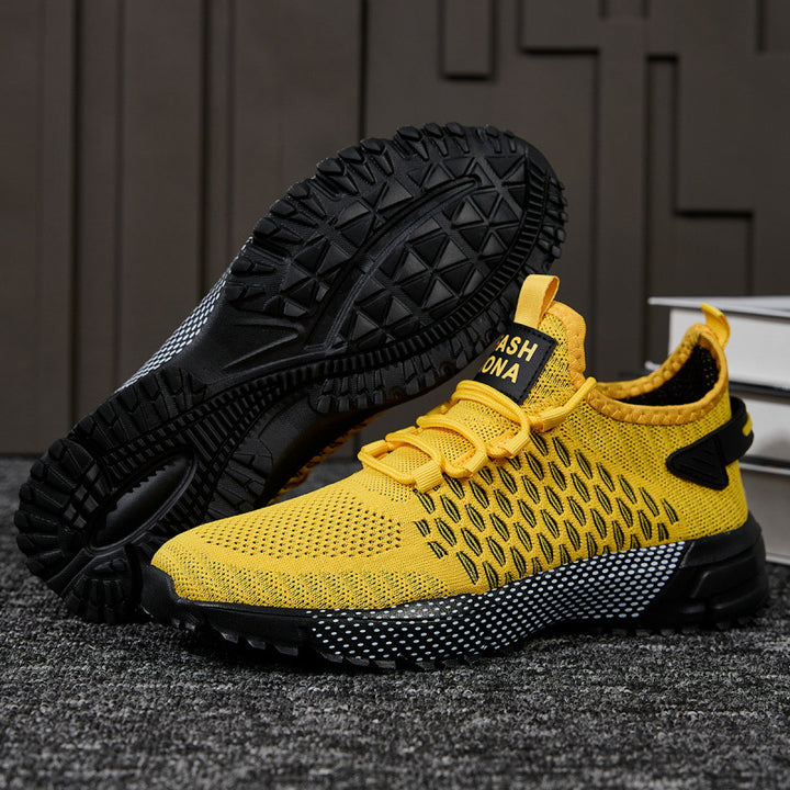 Herren Strick-Sockensneaker für Training und Trail mit robuster Profilsohle Drune