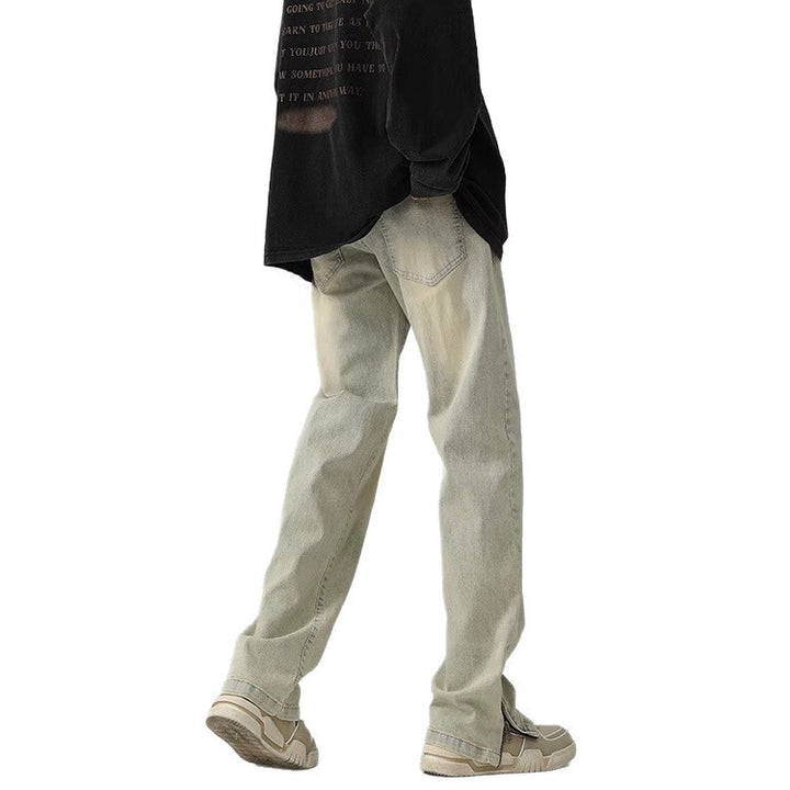 Herren Bequeme und lässige weit geschnittene Jeans Drune
