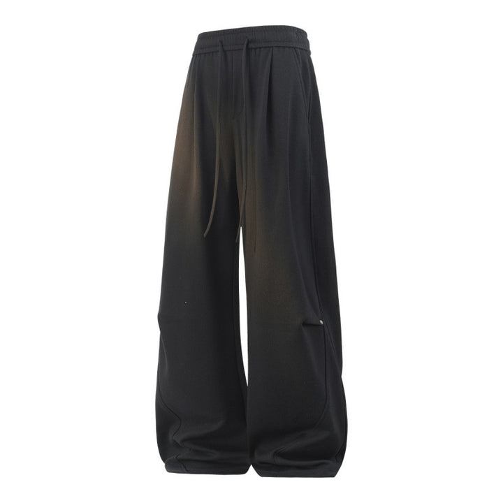 Damen Weite Lagen-Loungehose mit Cargo-Details & elastischem Tunnelzug Drune